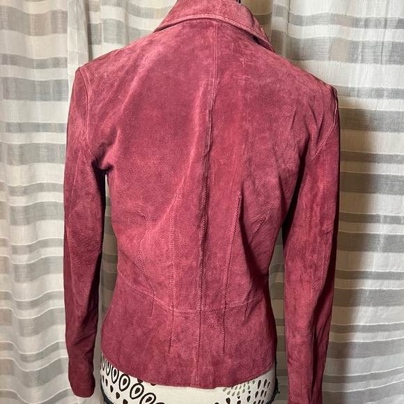 Bagatelle suede blazer jacket, size 6 - Picture 4 of 11